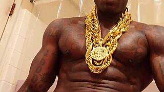 bbc worship with hallelujah johnson stroking his huge black cock for you