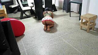 Wow! Watch me pound the new neighbor's tight ass!