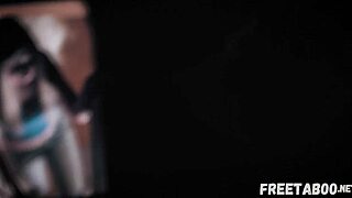 Scared Teen Lexi Lore Pays with Rough Sex for Uncovering a Secret