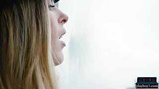 damn, slim teen 18+ blonde hailey afton from canada strips as a hot playboy model!