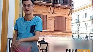 Jennifer Dominic smashes young Mr. Paz with huge tits!