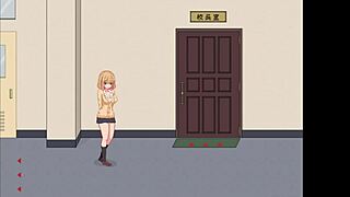 In the hentai game, a pawg slut gets her pussy fucked hard in part 2