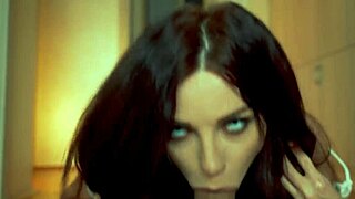 Horror Sex Demon Exorcised with Cum on Her Face