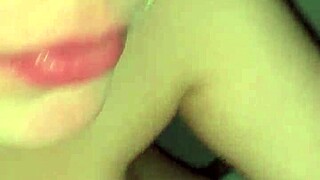 I love watching my wife get bent over for a homemade blowjob with her big tits bouncing on that monster cock.