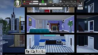 Vicky Vette teaches Sunny Lane to spread and drill ass.