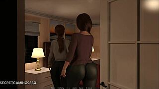 Cuckold husband watches his slut wife take a massive 10-inch futa cock in Milf Breeder 04!