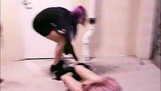 I’m Shocked by Goddesses Amadahy and Miskha Kicking Andrea Dipre’s Balls Hard!