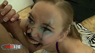 I watch norah nova get fucked by clown