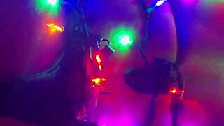 Whoa, can you handle this reverse cowgirl in fishnets riding hard?