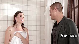 Juggling two stepsisters, can he satisfy both with rough teen sex?