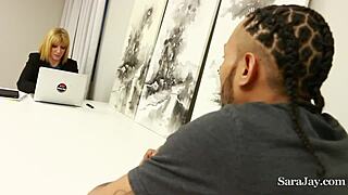 busty office milf sara jay works hard for sticky cum, hell yeah!