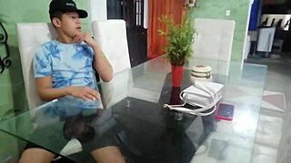 Horny neighbor drills me hard when his wife’s away