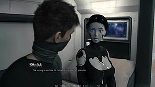 Sex Robot Girl Delivers an Epic HANDJOB & CUMSHOT in Projekt Passion Scene!