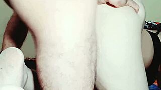 Ever seen such a clear pussy getting fingered by a monster black cock?