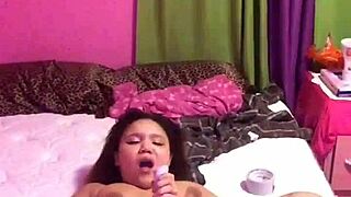 i cant stop thinkin bout whorella deville solo with that wand massager makin her cum hard