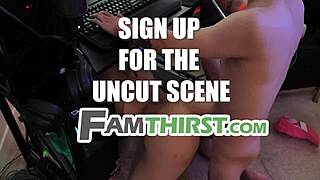 Kenzie Madison Gobbling Juan Loco's Gamer Cock