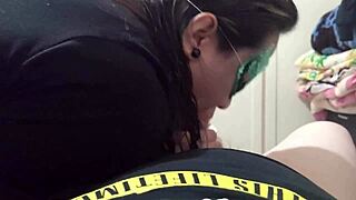 Watch this MILF get RAW MISSIONARY and PULLED OUT!