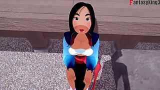 Fa Mulan having sex in fantasy 😍