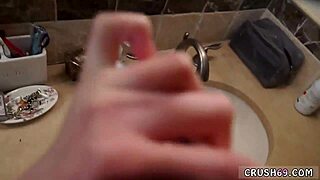 Teen party orgy with bondage