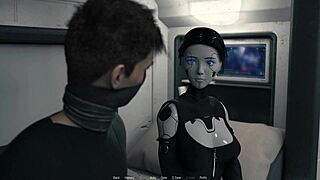 Sex Robot Girl Delivers an Epic HANDJOB & CUMSHOT in Projekt Passion Scene!