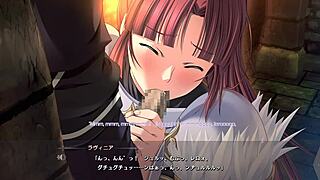 Dungeon of Regalias: Character 3 in Scene 3 with Subtitles.