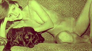 vintage taboo pussy gets slammed doggystyle over bent ass