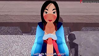 Fa Mulan having sex in fantasy 😍