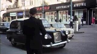 Nurse in Vintage Hospital Setting Cares for Patient