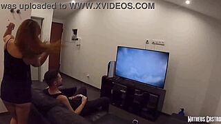 Safada gets wild with friends on PS5.