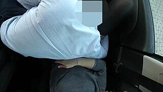 dogging my french teacher in public parking with voyeur squirting