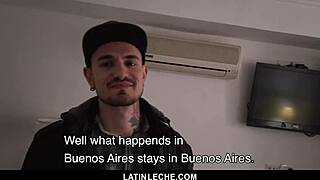 Watch these tricked Latino bottoms get barebacked by an uncut stud in a homemade gay orgy.