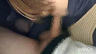 Japanese amateur outdoor blowjob and handjob captured on smartphone