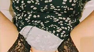 Phat Ass Gets POV Anal Fuck at Christmas