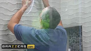 Wow! Pornstars Like It Big with Adriana Chechik and Keiran Lee in a Free-Flowing Shower Fuck by Brazzers!