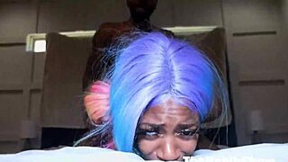 Storm TheGreat Fucked Hard by Cameron Cox’s Big Black Cock in Close-Up