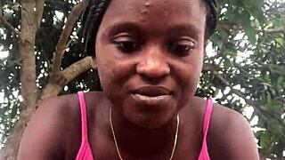 Crazybitch loves to unbox packaged infront of strangers in sexy outfit