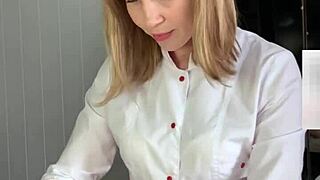 Russian master Sugarnadya trimmed his penis before sudden hospital ejaculation