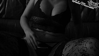 Busty milf hints at dildo masturbation leading to intense orgasm