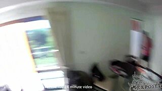 hey, check out this nervous belgian couple sharing their indian vacation sex tape with beautiful tits 😍