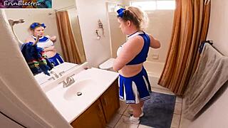 Annoying Stepbrother Scores with Stepsister in Bathroom Encounter