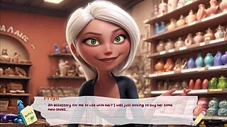 3D porn game update features crossdressing action