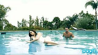 Hot Jenna J Ross has a hot and steamy experience with her boyfriend.
