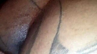 ebony gets creampied by big black cock