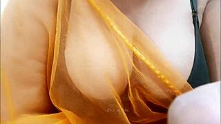 Hot Indian girlfriend in action with friend