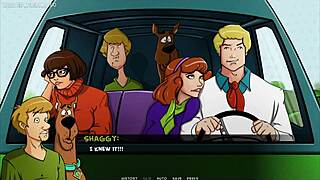 Velma’s wild side: A Scooby-Doo porn parody with rough throat fucking and cumshots.