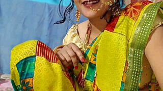 Indian Boy Seduces Neighbor Madam in Hindi Porn Video