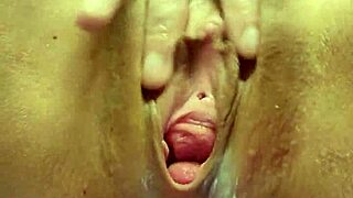 tight pussy squirts hard while playing with wild toys in taboo fun