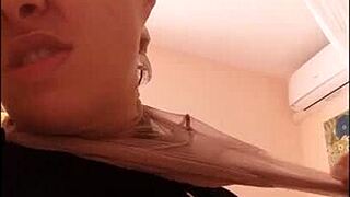 Hey, with stockings over my face, I look like a total pig!