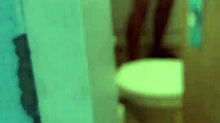 I witnessed him taking a relaxing shower