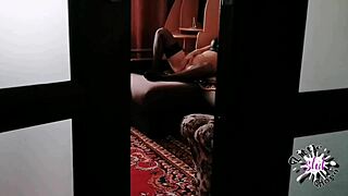 Heart Racing: Spying on Step Sister's Self-Fuck